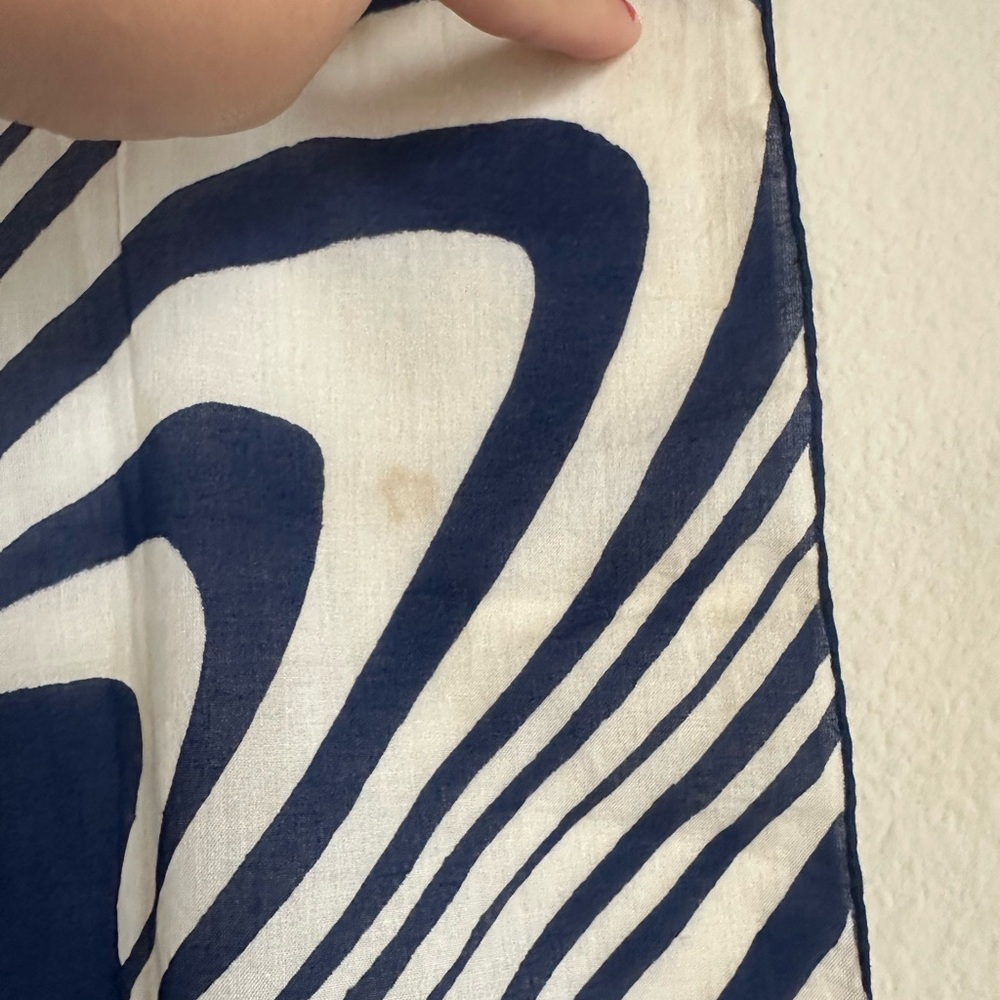 Vintage Givenchy Cotton Square Scarf - Picture 13 of 15